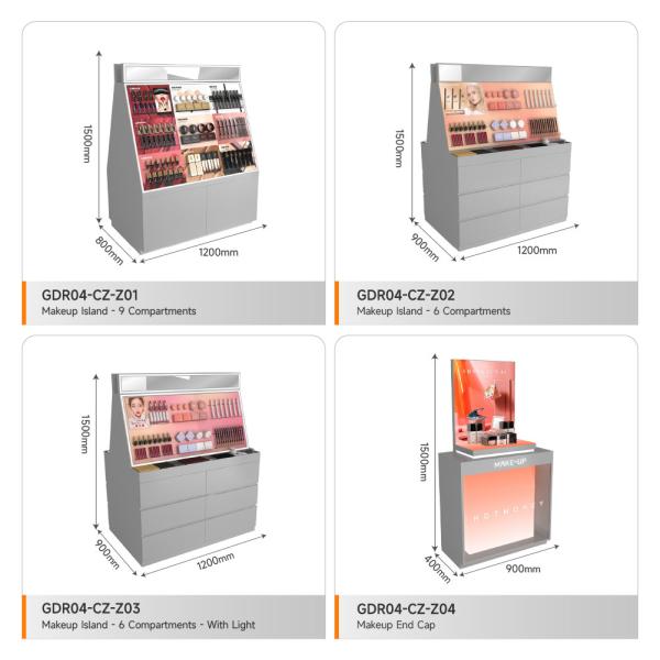 Store Shelf White Wooden Easter Egg Cabinet For Branded Shop Design And Compact Shop Shelf
