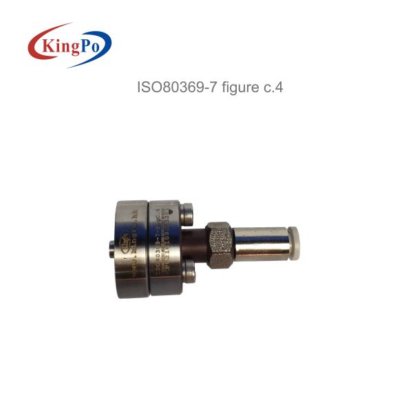 Смоква C.4 Luer ISO 80369-7 калибрует штуцер мужской ссылки конический для испытывать женские штуцеры замка Luer для утечки, легкости o