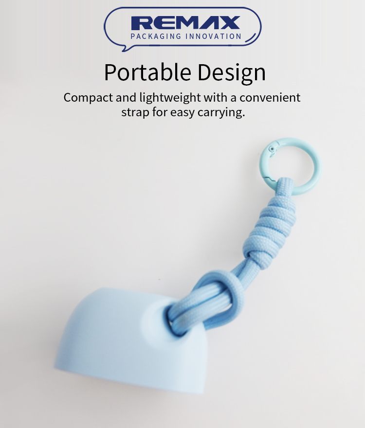 30ml  Blue Sunscreen Bottle with a Hanging Strap Design, Suitable for Outdoor Sports.