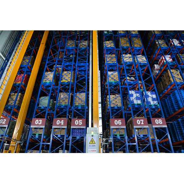 Cold Storage Warehouse Pallet Stacker Crane ASRS Logistics Center Automatic Storage And Retrieval System
