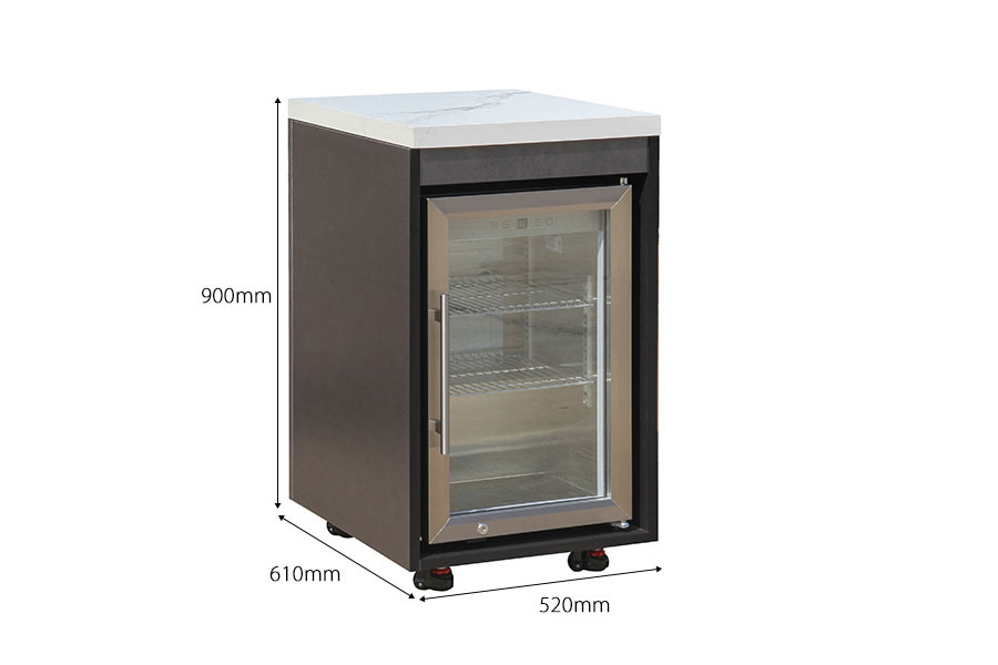 Signature Outdoor Beverage Cabinet 63L with Integrated Refrigeration Module
