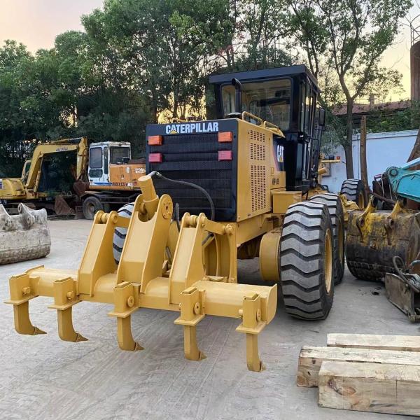 Moving Type Wheel Machine Used Good Condition CAT 140H Grader for Manufacturing Plant