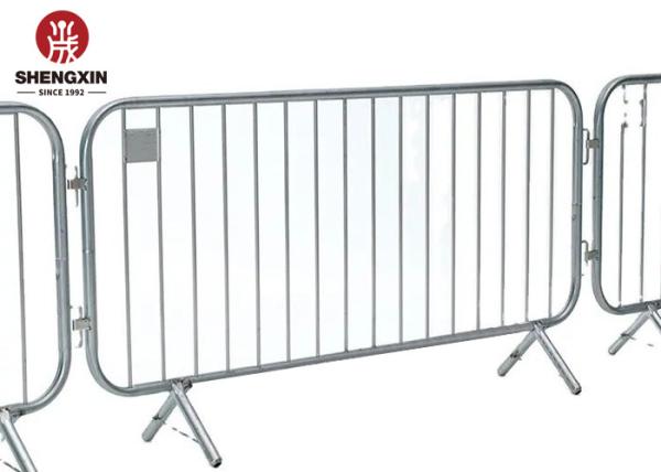 2.4*1.5m Heavy Duty Traffic Road Barrier Pedestrian Safety Barriers Pallet Packing