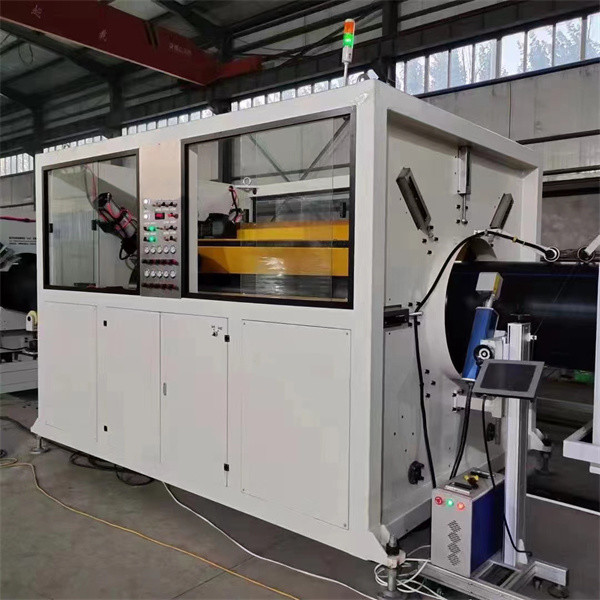 Máquina de tuberías de plástico industrial 60KW planta de extrusión de tuberías HDPE