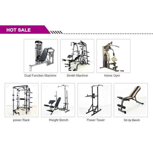 Multi Functional Trainer Smith Machine Cable Crossover Gym with and Grey/Black Design