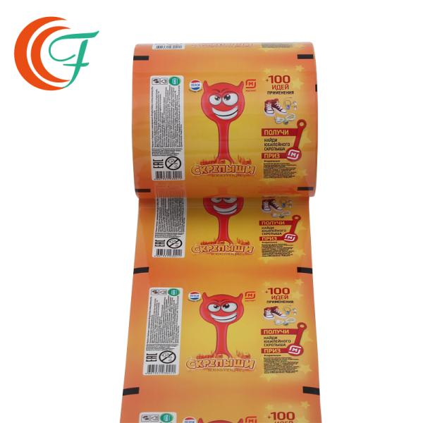 Пластиковый фильм 50mic BOPP VMCPP напечатал упаковку фильма