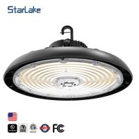 5000K Alumínio Alumínio LED UFO Highbay Light 22500lm-36000lm Dimmable 100W-240W 120° feixe