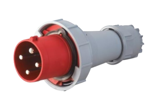 63 Amp промышленные электрические штепсельные вилки IP67 делают водостойким с CE Rohs