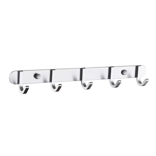 Modern Style Home Accessories Stainless Steel Coat Hook Wall Mount Towel and Robe Holder