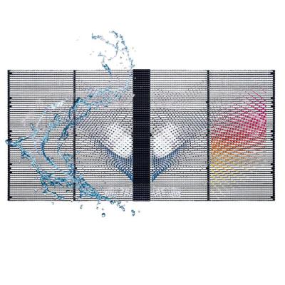 P5.2-10.4 Exibição LED exterior transparente 5000 nits Serviço de frente IP65