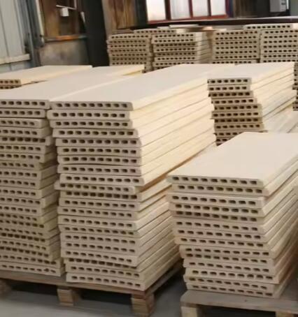 High Thermal Stability Cordierite Mullite Slab Kiln Shelves For Ceramic Furnace Furniture