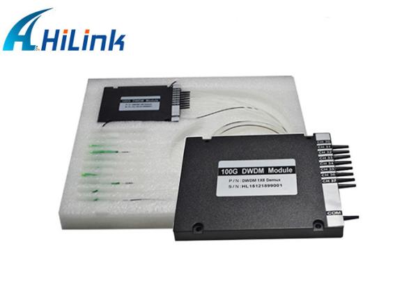 0.8nm Channel Spacing DWDM Mux Demux HL-DWDM - MUX/DEMUX ABS Box 8CH 100GHz