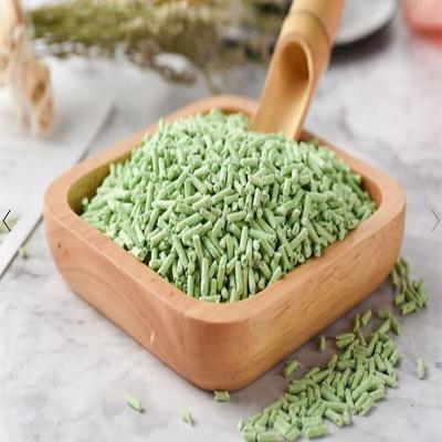 Feline Fresh Green Tea Cat Litter Premium Flushed Biodegradable Fast Clumping