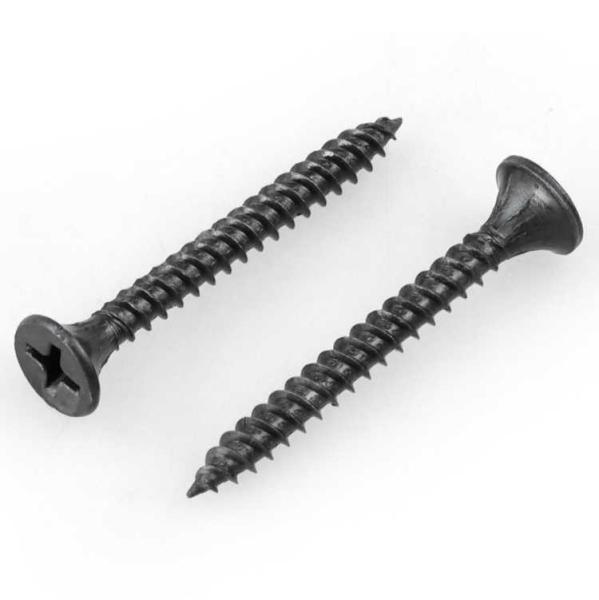 Écroues à paroi sèche en acier à entraînement Phillips 25 mm - 130 mm Écroues en bois à fil grossier