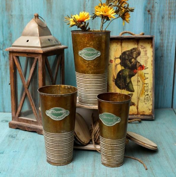 American Metal Crafts Flowerpot Bucket