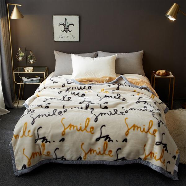 Джакард ткань коралловое шерсть Raschel одеяло для зимы утолщенный плюшевый кроватка кровати