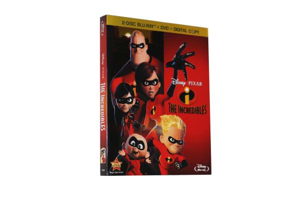 Free DHL Shipping@HOT Classic and New Release Blu Ray Cartoon Movies The Incredibles