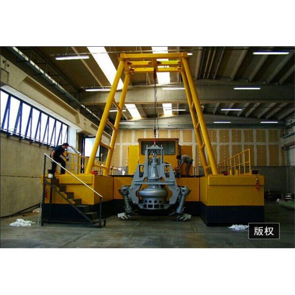 Diesel Powered Submersible Pump 100kw Total Power 980 Rotation Speed