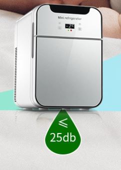 Household 220V Mini Fridges 13''X8.7''X8.7'' Double Door