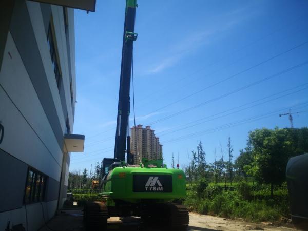 Drilling Depth 80m 23rpm Piling Rig Machine With Kelly Bar Max. drilling diameter 2200/2500 mm