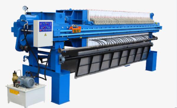 Stainless Steel Hydraulic Compress Chamber Filter Press Recessed Chamber Plate Center / Corner Inlet