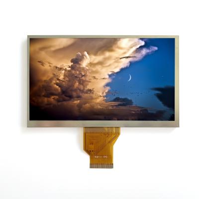 Módulo de pantalla LCD TFT TN de 7.0 pulgadas con resolución de 800x480 y brillo de 500 nits