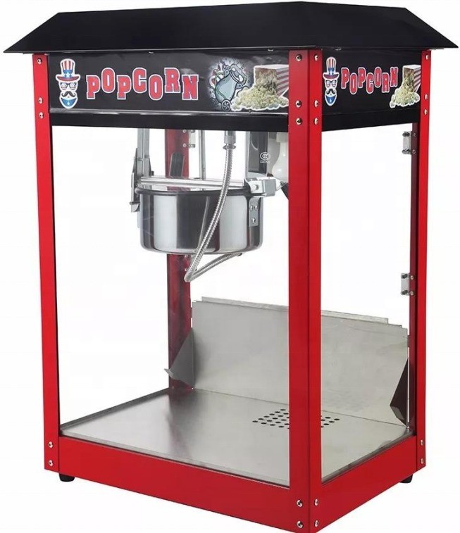 Hot Sales Commercial Beverage Snack Shops Efficient Desktop Popcorn Machine