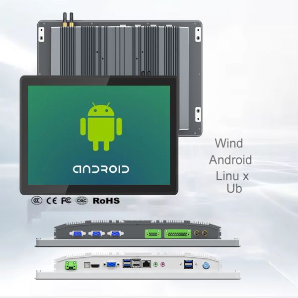 10.1 10.4 12 15 15.6 17 17.3 19 21.5 Inch Ip65 Front Bezel Waterproof Touch Screen Monitor Display for Industrial