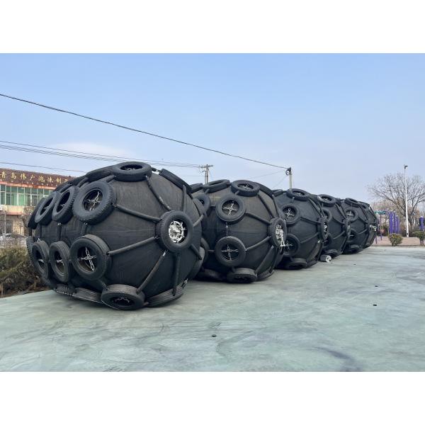 船舶の泊まり 防弾ゴムフェンダー シンプルブラック