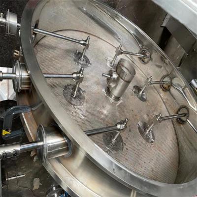 Fluid Bed Coater FBC-100 With New 0.3-0.6 Mpa Steam Pressure 40-120℃ Working Temp