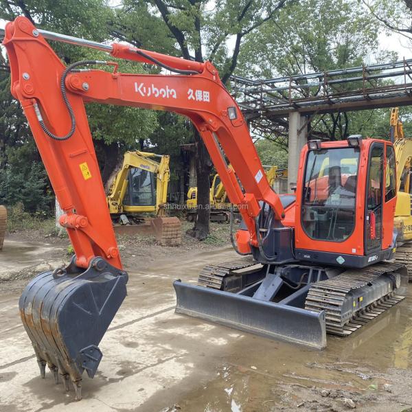 Used mini  8 ton excavator Kubota kx165 kx185-3  for sale kubota U35 KUBOTA Excavator