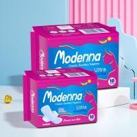Fabricant professionnel Des serviettes hygiéniques jetables Des serviettes hygiéniques en coton ailées Des serviettes hygiéniques pour femmes