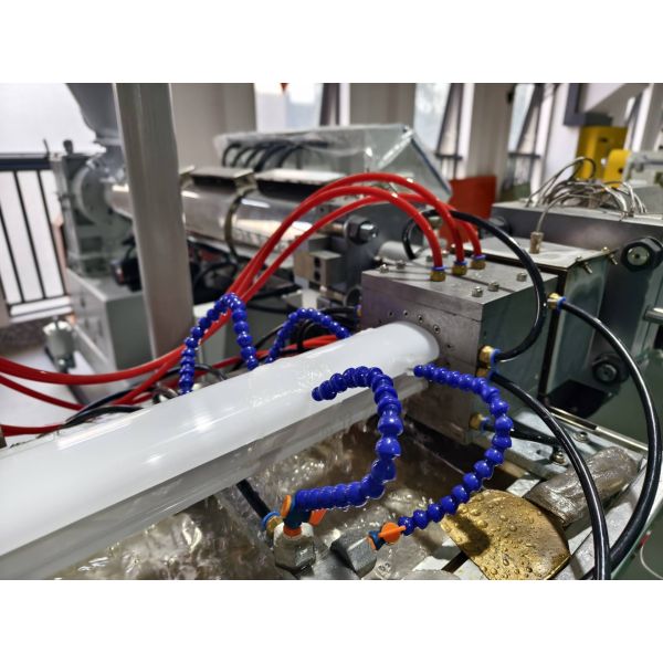 PC PMMA Lampshade Extrusion Production Line, PC LED Tube Light Extrusion Machine