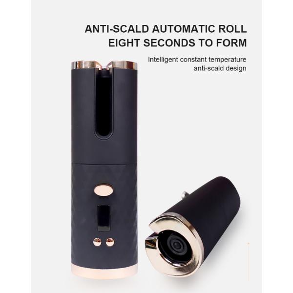 Автомобиль Mestar 5000mAh поворачивая бесшнуровое керамическое топление Curler волос быстрое