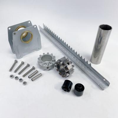 Precision Cast Galvanized Steel Sliding Gear System For Solar Greenhouse Ventilation