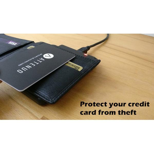 Защитник от блокировки карты RFID из ПВХ, защитник от кражи с защитой щита