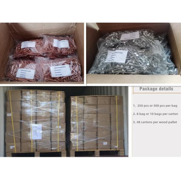 El cobre plateó la soldadura de acero suave del Cd fija 5m m x 150m m en el tabique hermético de acero de la nave