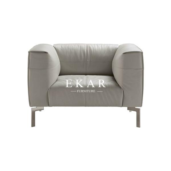Italian Designer High-end Couch Red 3 Seater Sofa