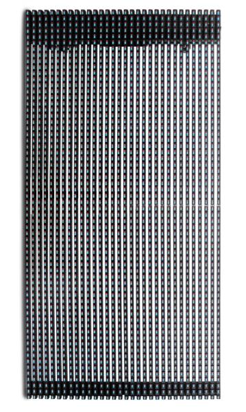 P20 Decorative Digital LED Curtain Screen Full Color Tube Chip Colors