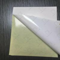 High Brightness Premium Printable Self Adhesive Labels Paper For Shipping / Packaging & Instruction Labels