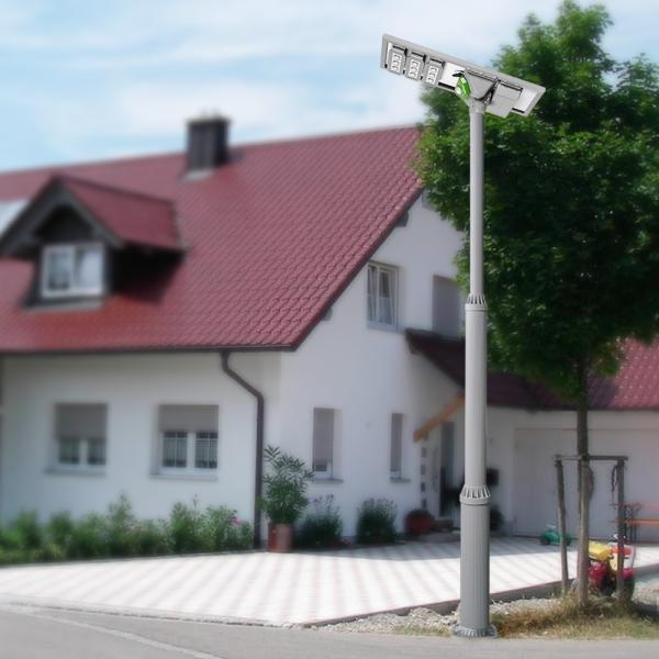 Modulized 6000K 40W 50W LED Solar Street Light 4000 Lumen Solar Light