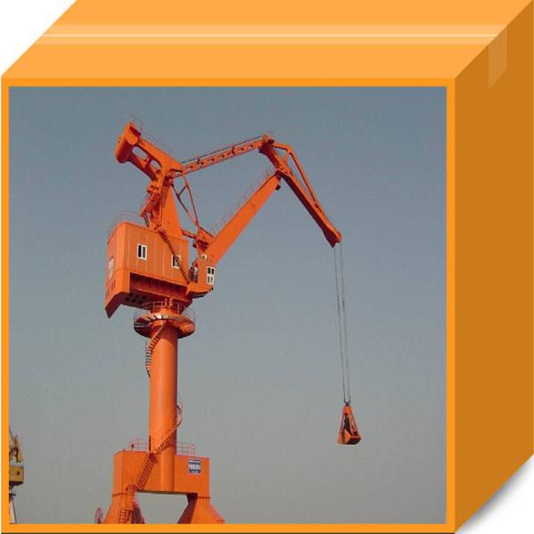 Modern design hydraulic harbour crane with easy replacement of spare parts