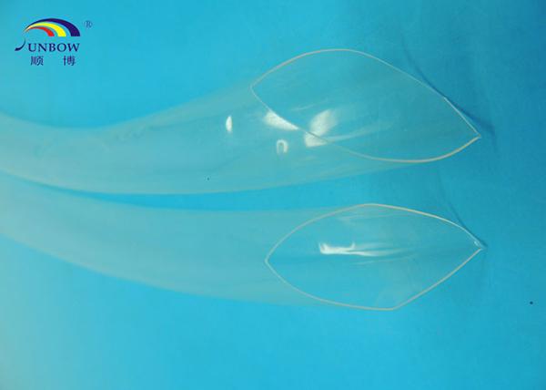 Aolvent Resistant Clear Plastic Tubing vinylidene fluoride PVDF Heat Shrink Tube for Cable and Wire Insulation