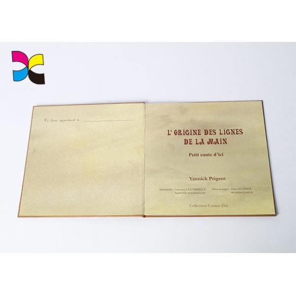 Customized Hardcover Book Printing With Kraft Paper 200gsm 250gsm 300gsm