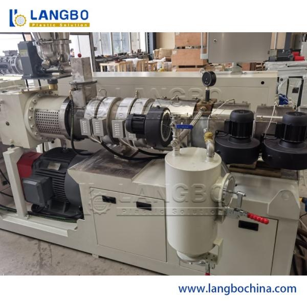 UPVC / PVC Pipe Extrusion Line Full Automatic Plastic Pipe Production Line