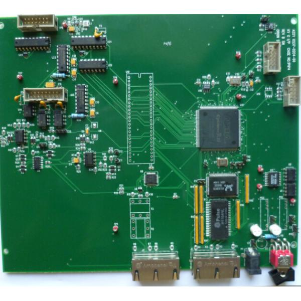 Green 4 Layer PCB Board Assembly High Speed PCB with ROHS Directive