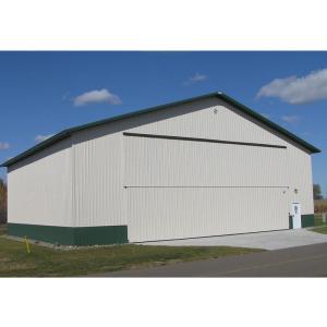 Grand entrepôt en métal de hangars d'anti de vent de cadre en acier système de
