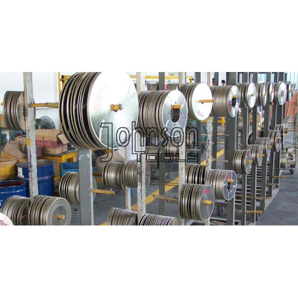 Smooth Cutting Dry Diamond Blade , Diamond Disc Cutter 22.23mm Center Hole