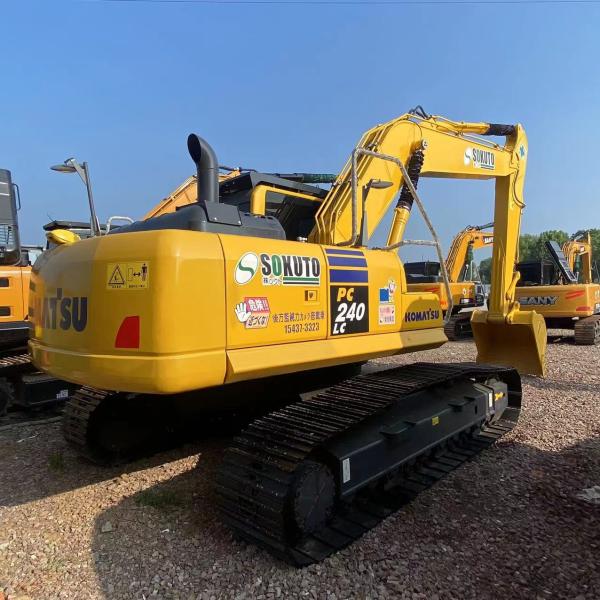Использованный гидравлический экскаватор KOMATSU PC240 24 тонны Использованный экскаватор