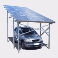 Estruturas solares de aço galvanizadas flexíveis do Carport 20kw